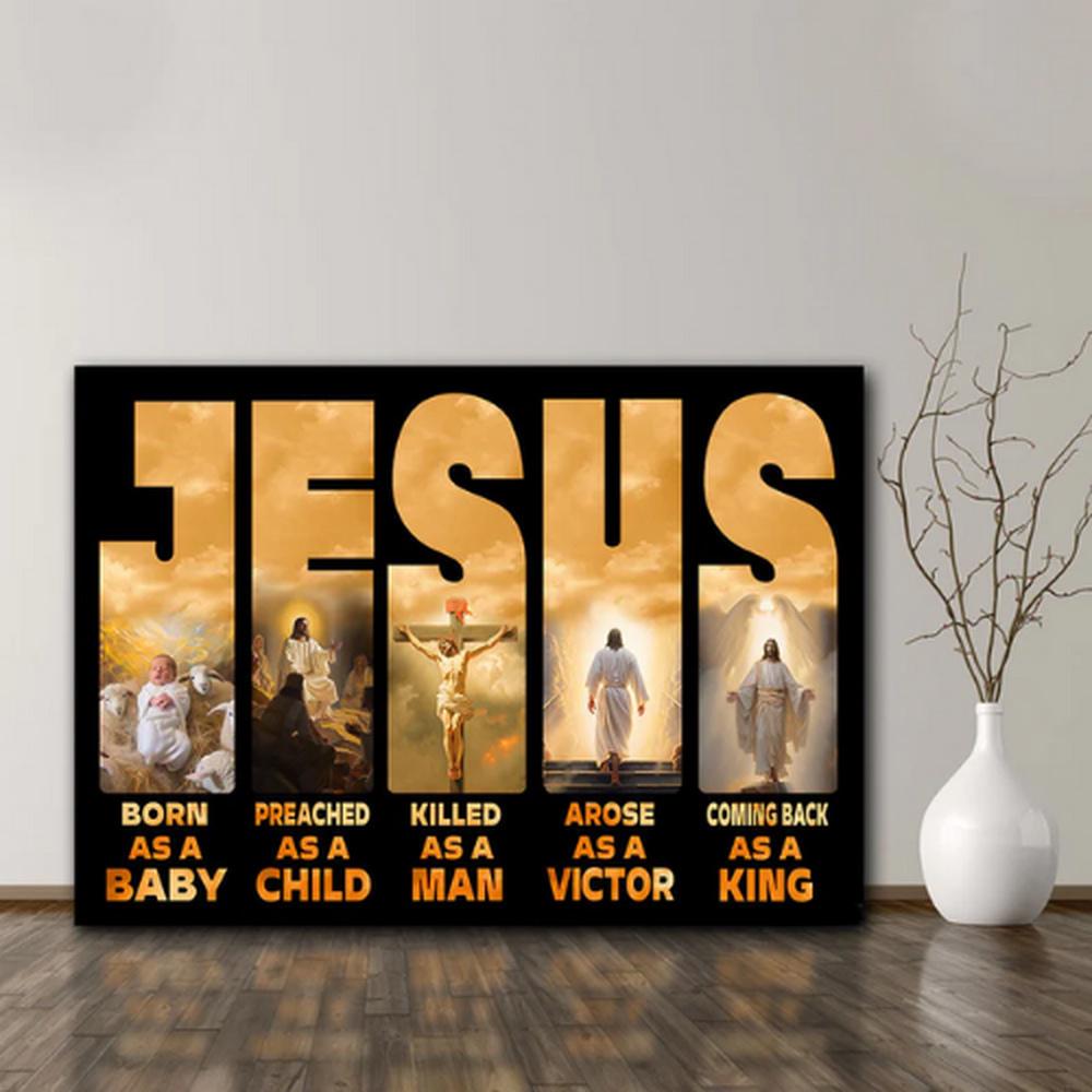 The Life Of Jesus Canvas Poster Wall Art The Life Of Jesus Canvas Poster Wall Art